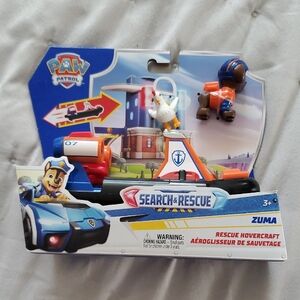 PAW Patrol Special Editition Zuma's Rescue Hovercraft With Zuma + Chicken